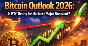 Bitcoin price outlook and market analysis for 2026 showing a bullish breakout
